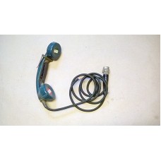 LARKSPUR RADIO HANDSET GREEN 6 PIN MALE CONNECTION WITH STRAIGHT CABLE